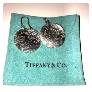 Authentic Tiffany & Co. Silver Earrings